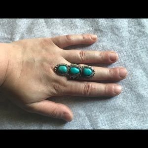 Lucky Brand Faux Turquoise Ring!